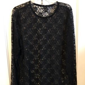 Torrid long sleeve lace shirt plus size